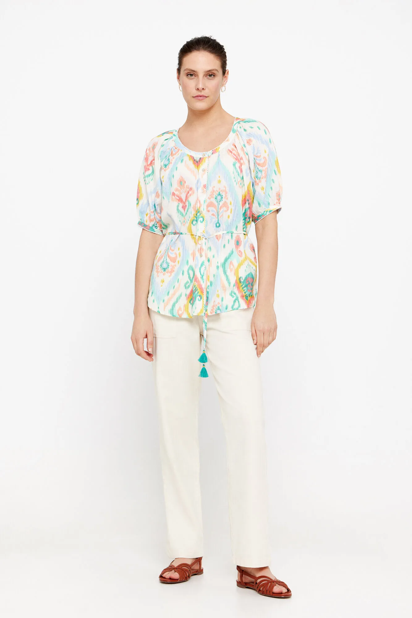 Blusa estampada