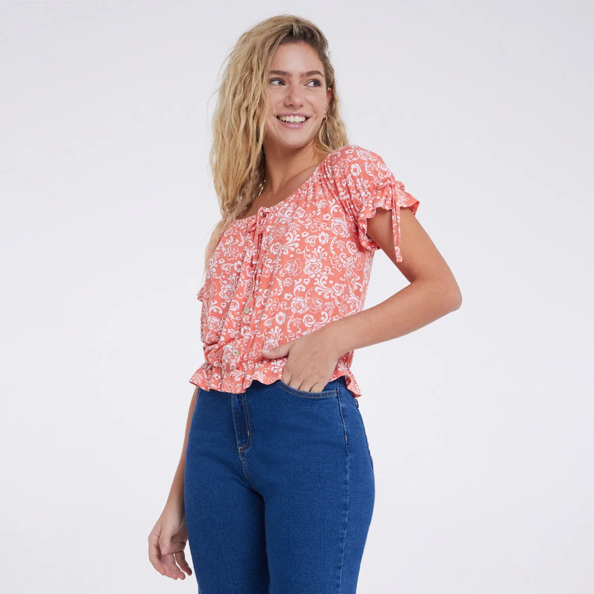 Blusa Flores