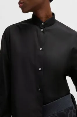 Blusa Naomi x BOSS oversize fit de algodón