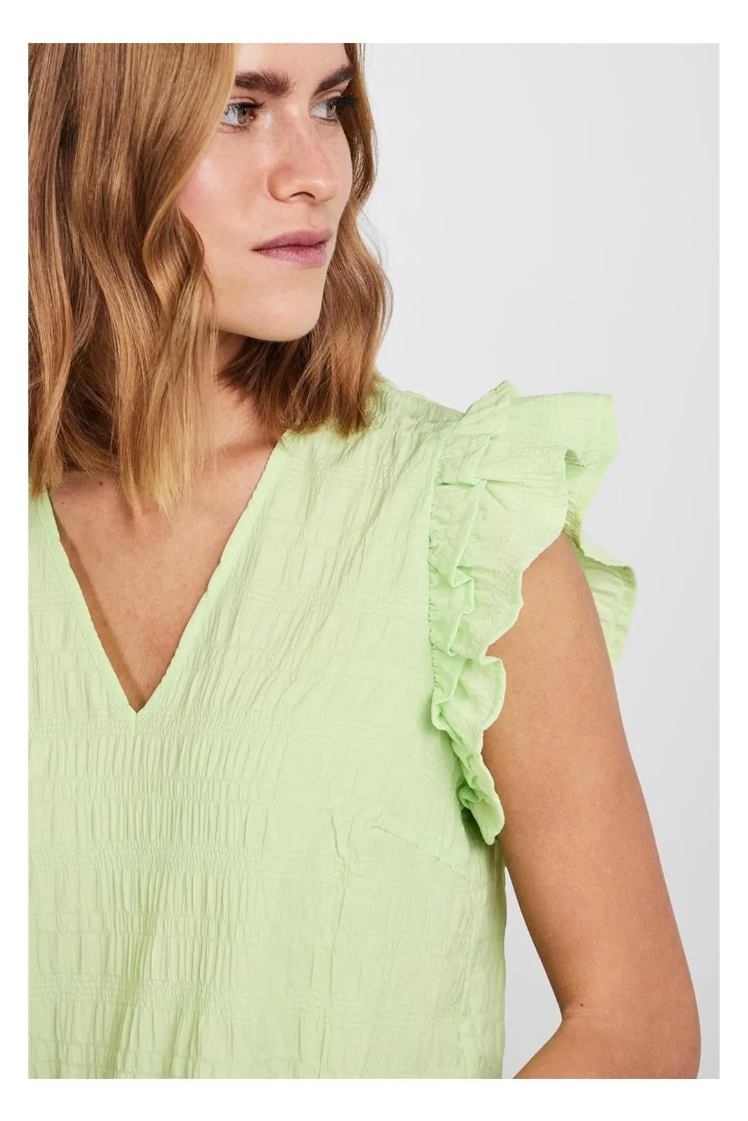 BLUSA VOLANTE PCLOUISE LIMA
