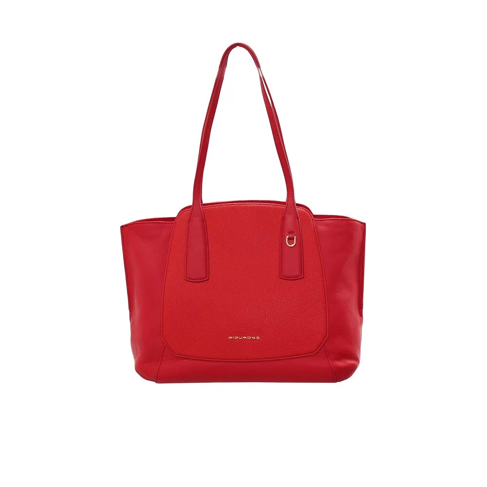 Bolso de Piel Piquadro BD4958S109/R Color Rojo