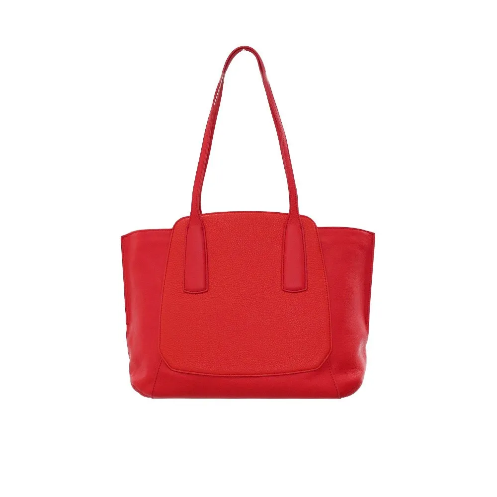 Bolso de Piel Piquadro BD4958S109/R Color Rojo