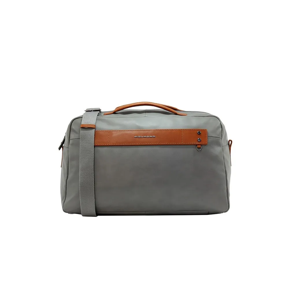 Bolso de Viaje de Piel Piquadro BV5033S103 GR Color Gris