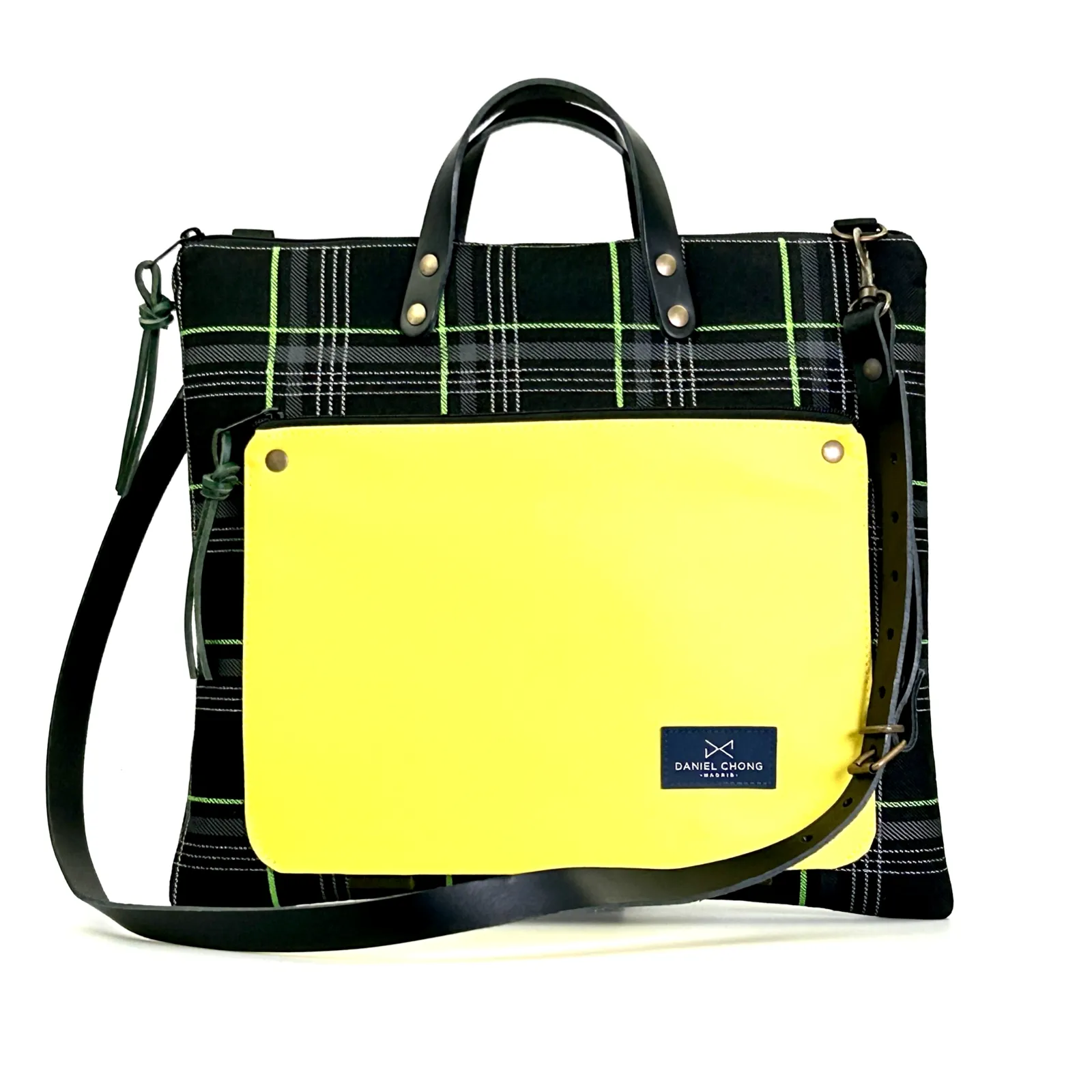 Bolso messenger acolchado