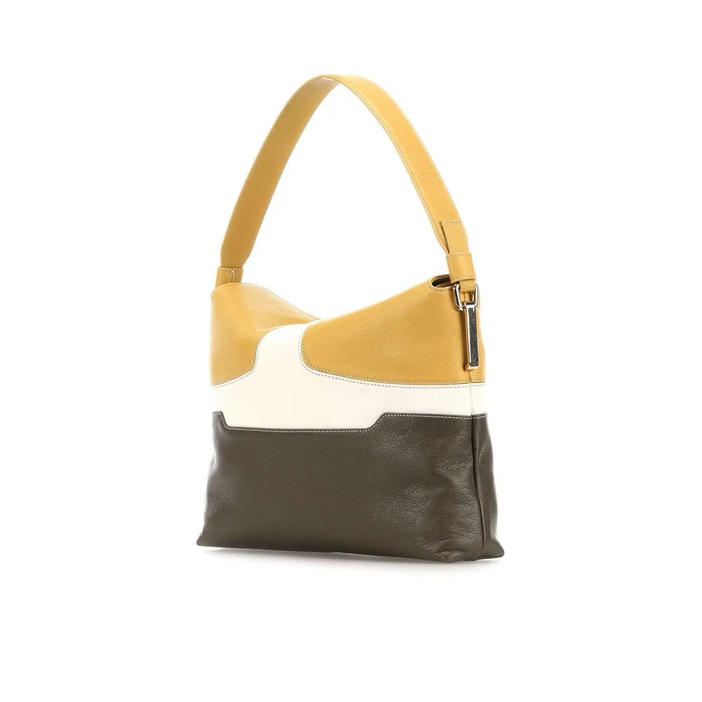 Bolso y monedero de Piel Piquadro BD4956S108/G Color Amarillo