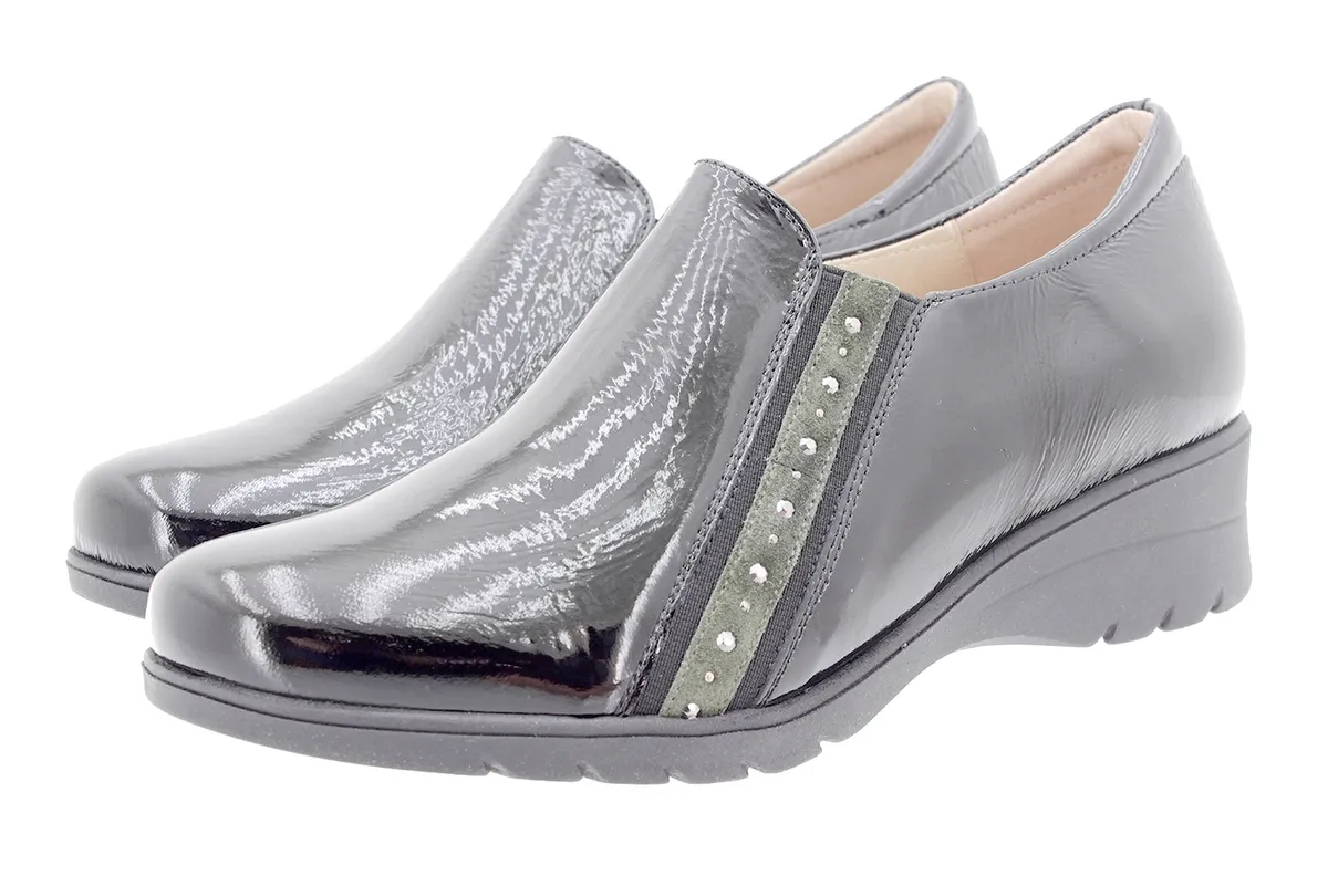 Bootee shoe Black Patent