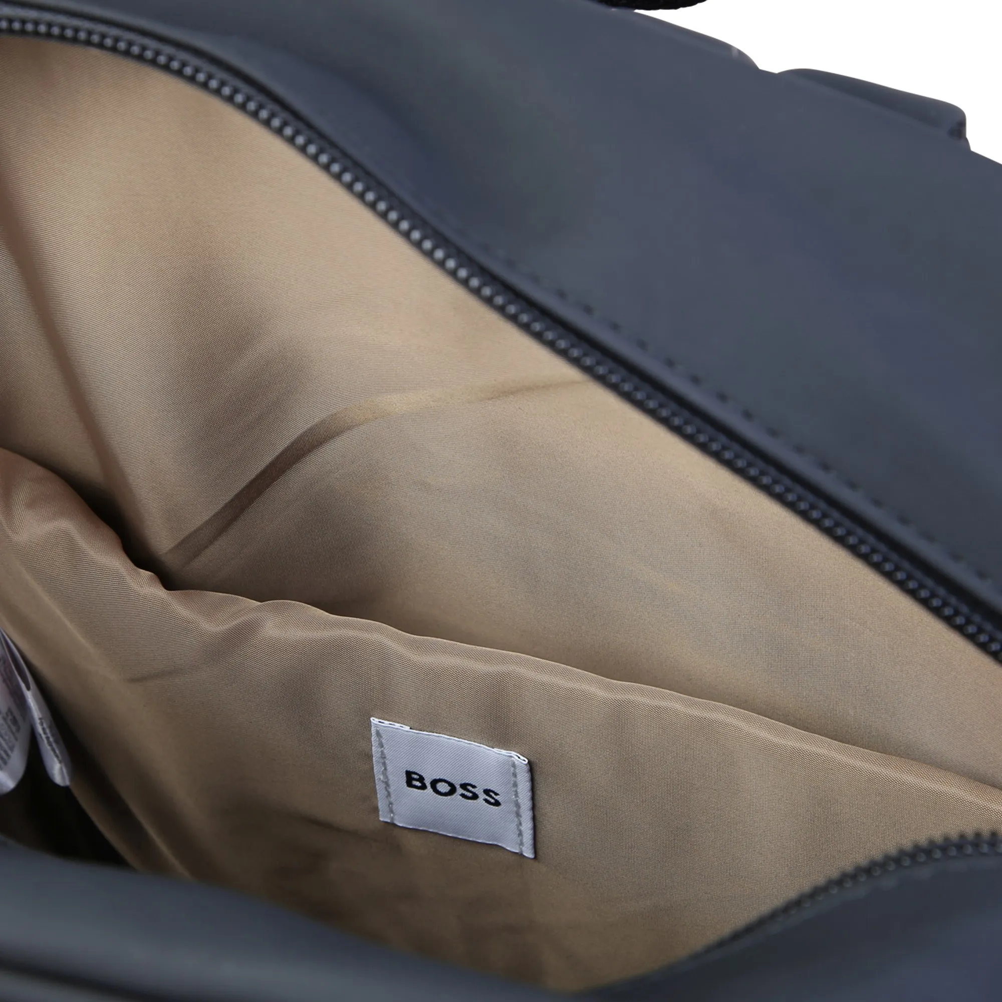 BOSS Mochila de sarga revestida