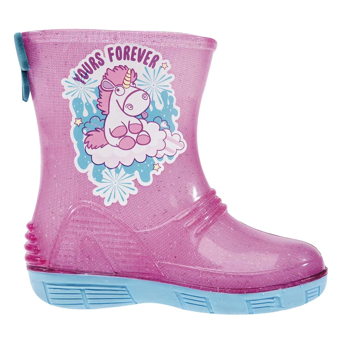 Botas Exterior Sintético Color Rosa Para Niña De Sandak