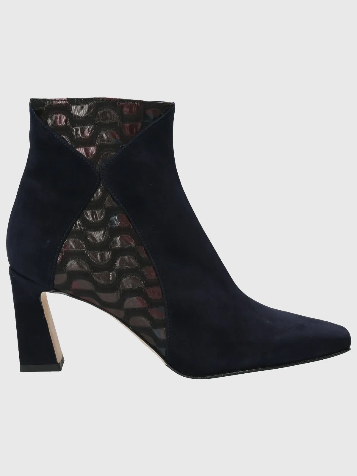 Botin Brunate Cuero Mujer Parma Azul