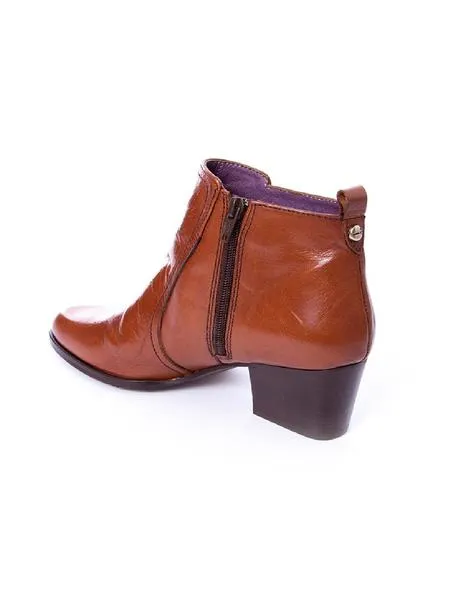 botin el cuco hebillas tacon cuero
