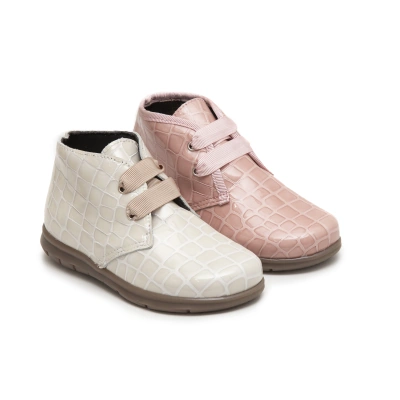 Botin niña charol coco