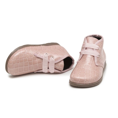 Botin niña charol coco