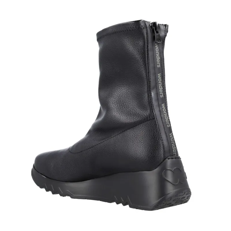 BOTINES CASUAL CON CUñA MUJER DE WONDERS E6732 TAZU