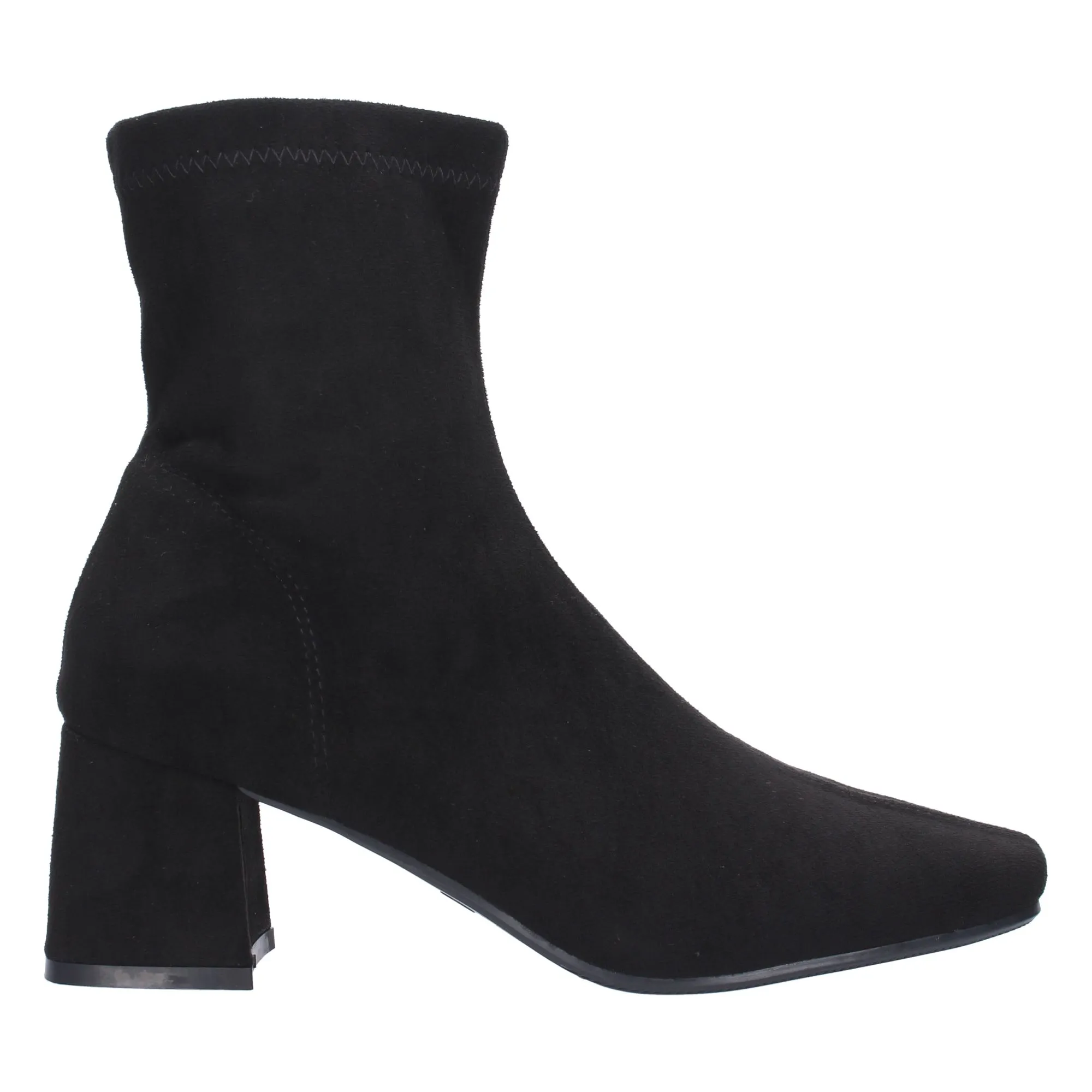 Botines de tacón medio mujer color negro YG702