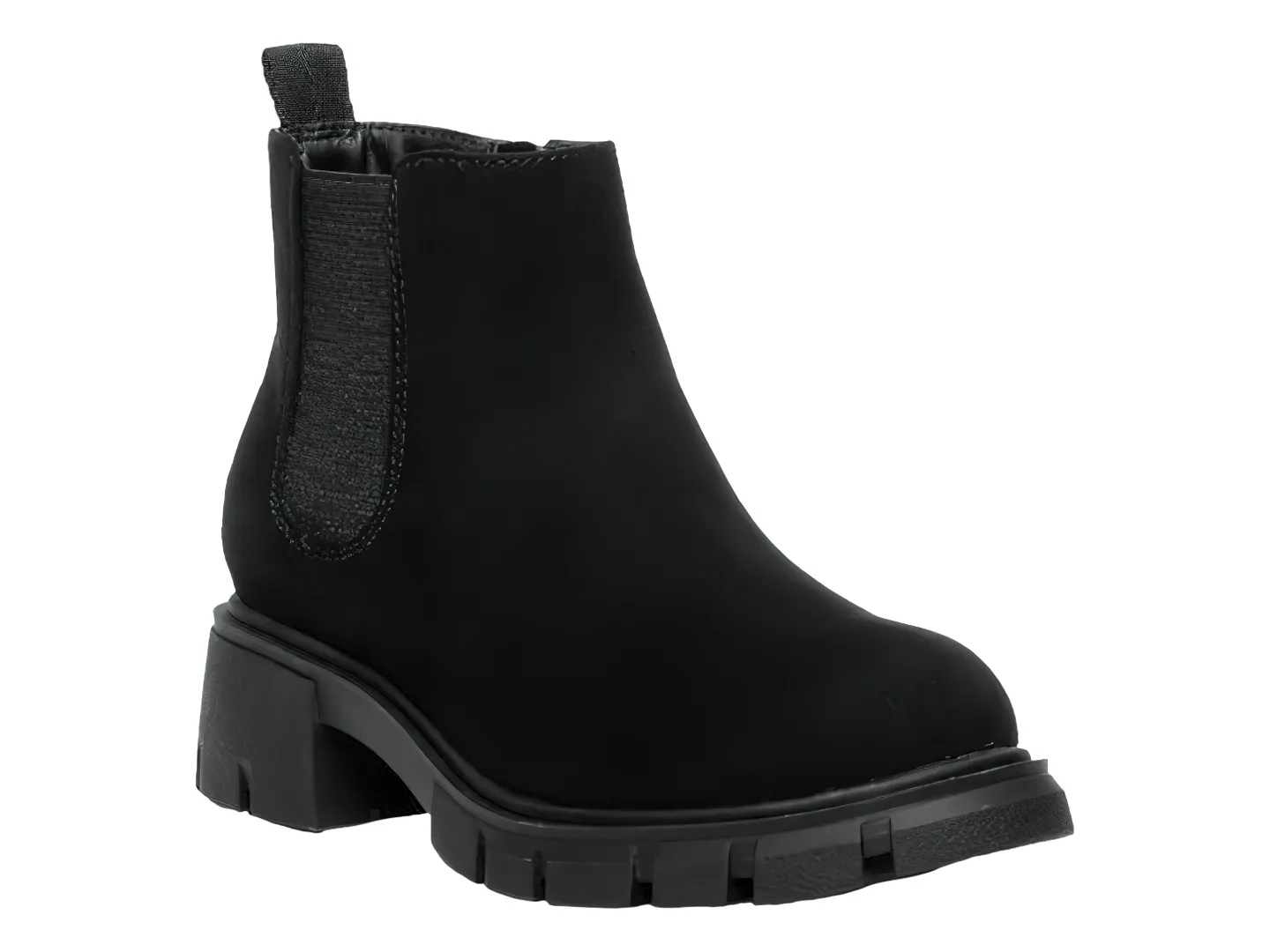 Botines Steve Madden Jchelz Negro Para Niña