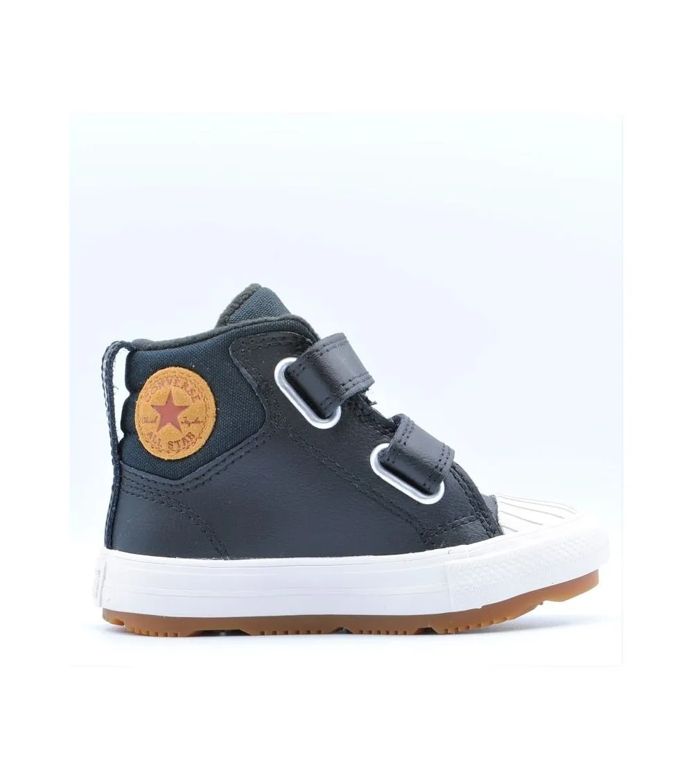 BOTÍN CONVERSE PIEL NEGRO VELCRO ALL STAR Berkshire Hi
