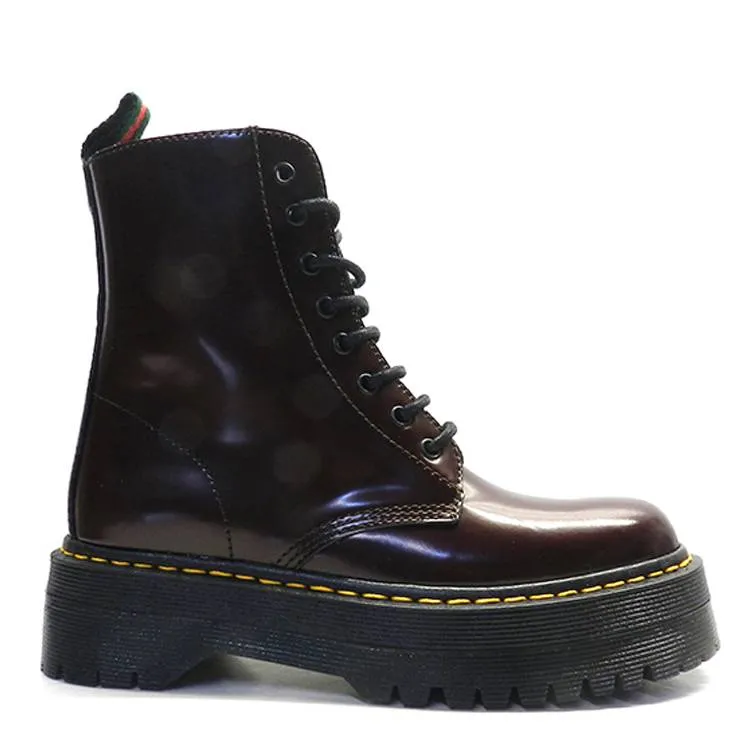 Botín Alpe Punk 3475 Granate