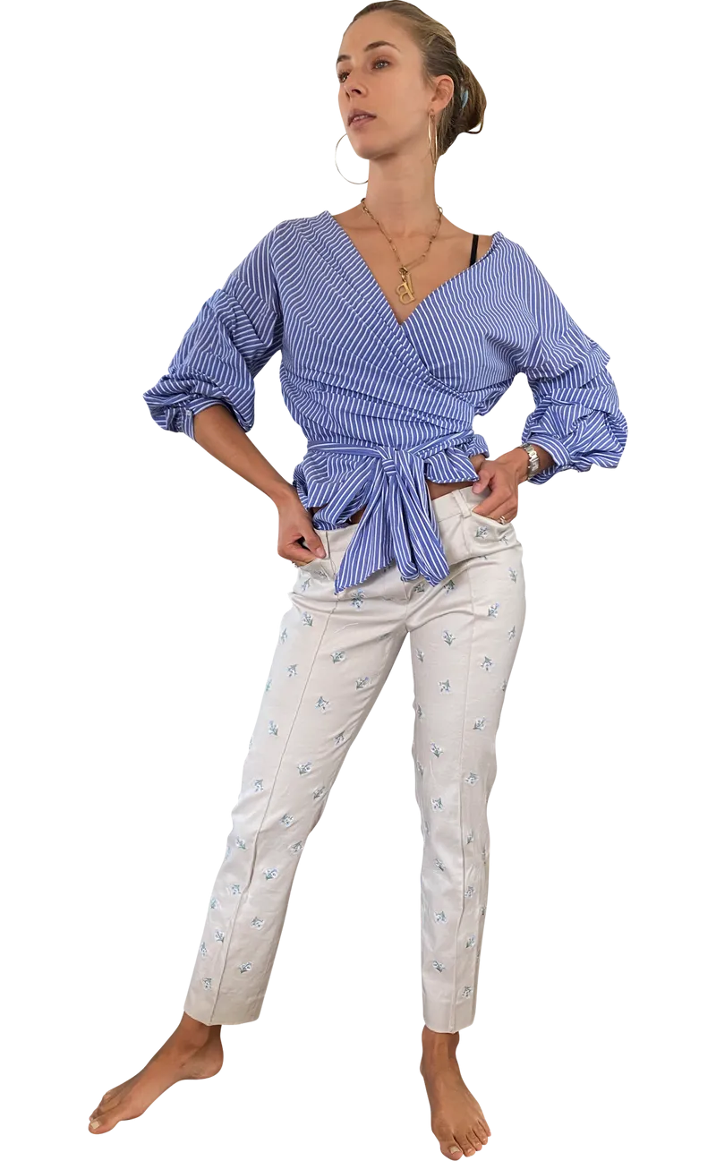 BROOKS BROTHERS Pantalón Flores