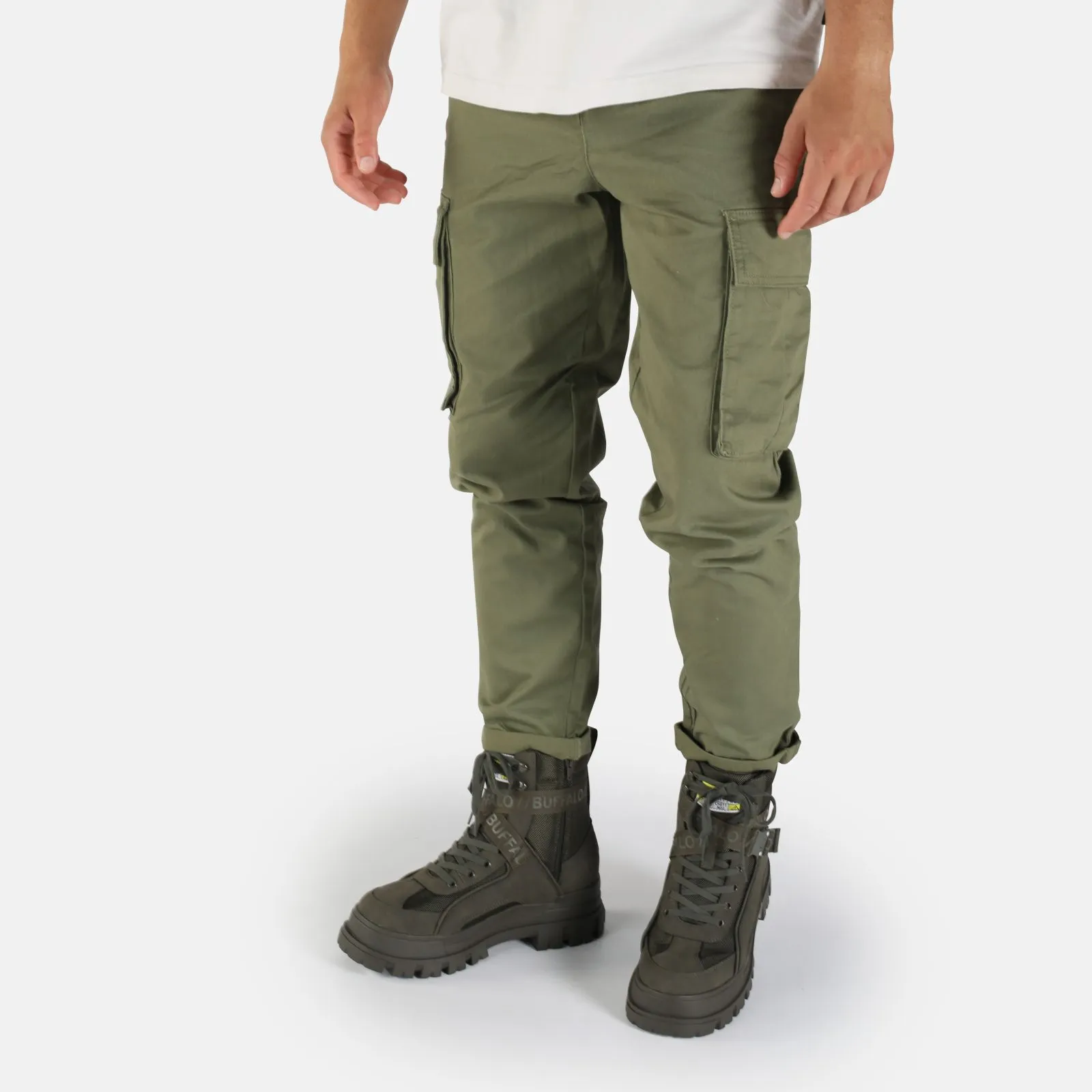 BUFFALO Aspha Com1 Laceup Mid Men