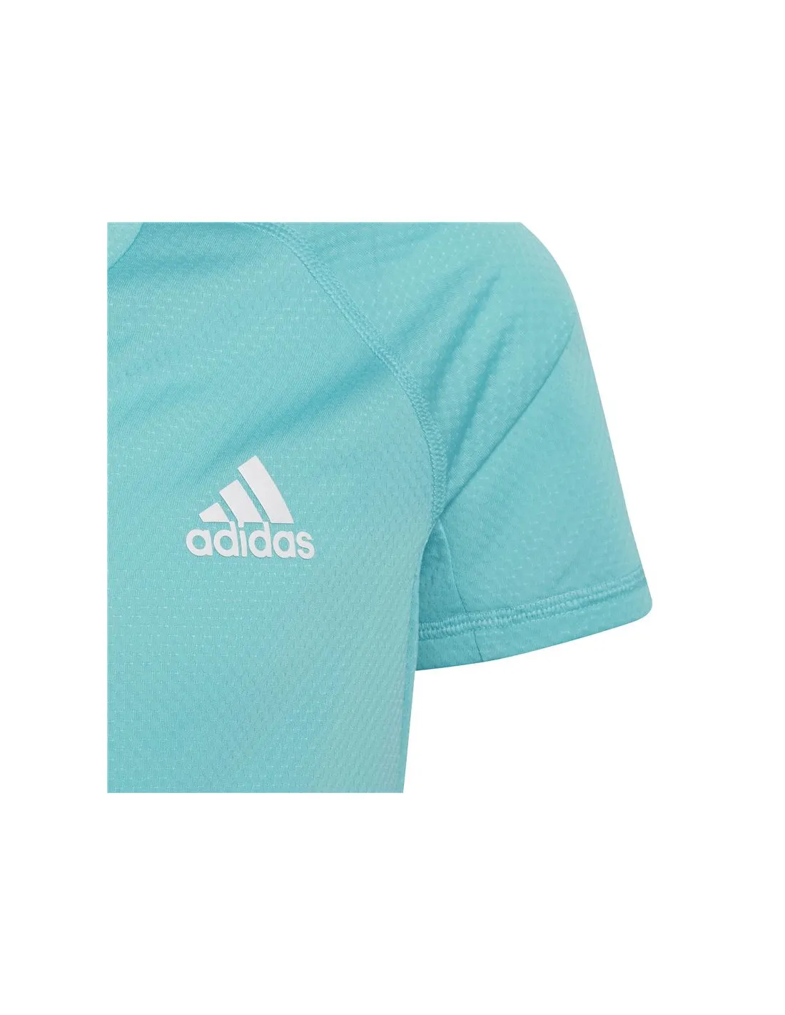 Camiseta adidas AEROREADY 3 bandas Niña Bl