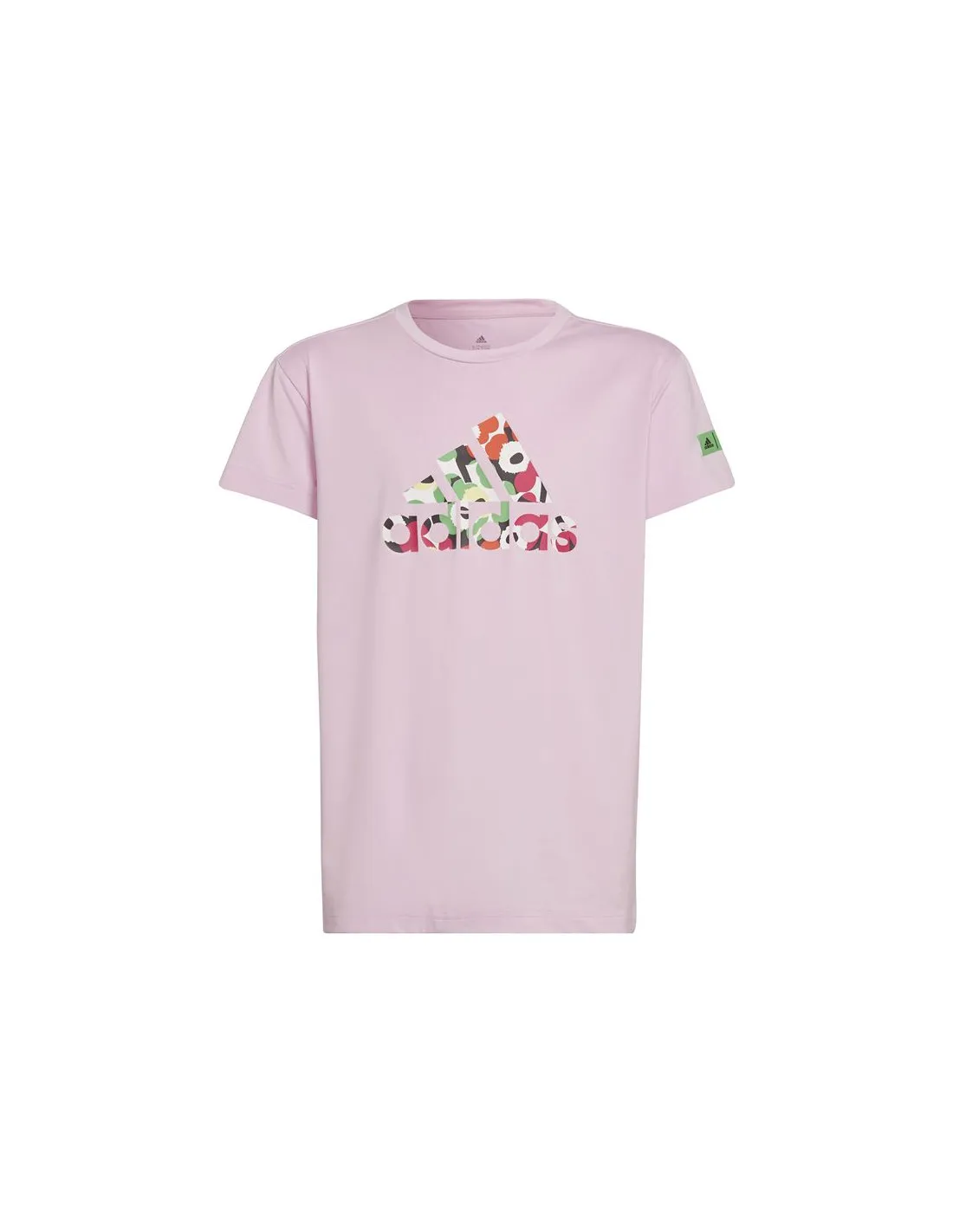 CAMISETA ADIDAS AEROREADY TRAINING FLORALPRINT GIRLS PINK