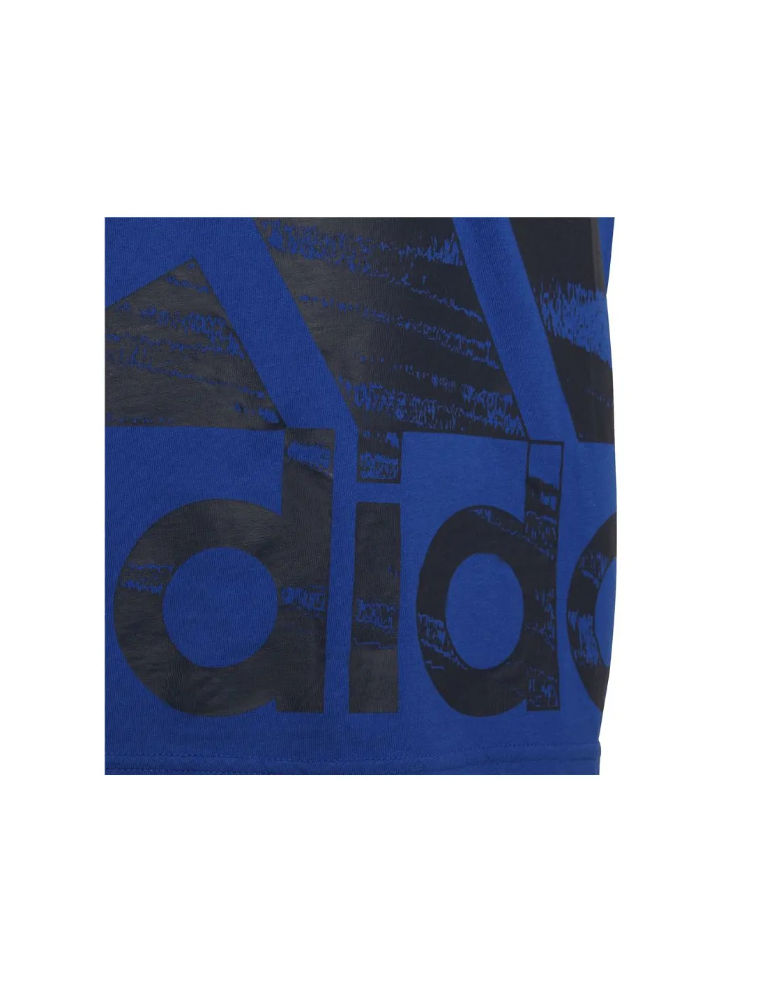 Camiseta adidas Big Logo Kids Blue