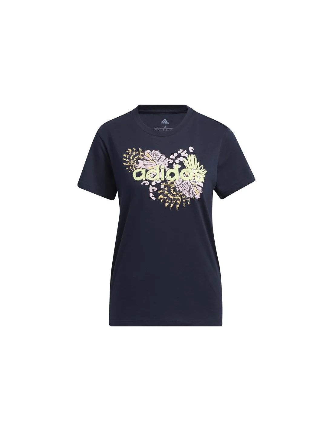 Camiseta adidas Farm Print Graphic Mujer BK