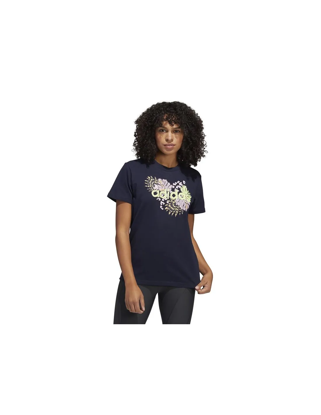 Camiseta adidas Farm Print Graphic Mujer BK