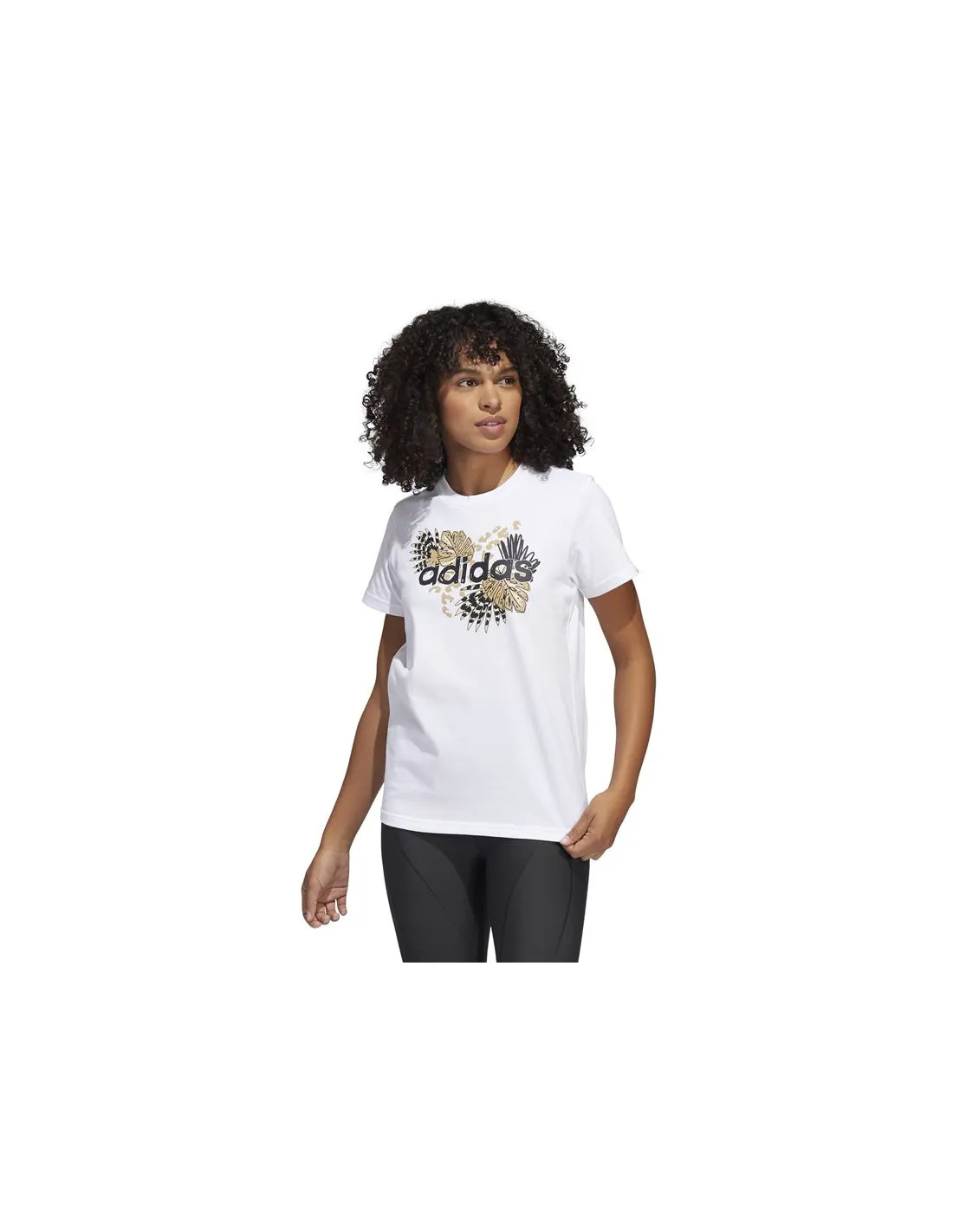 Camiseta adidas Farm Print Graphic Mujer WH