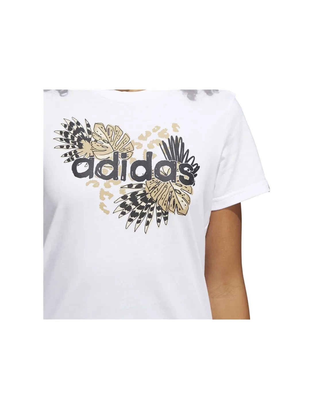 Camiseta adidas Farm Print Graphic Mujer WH
