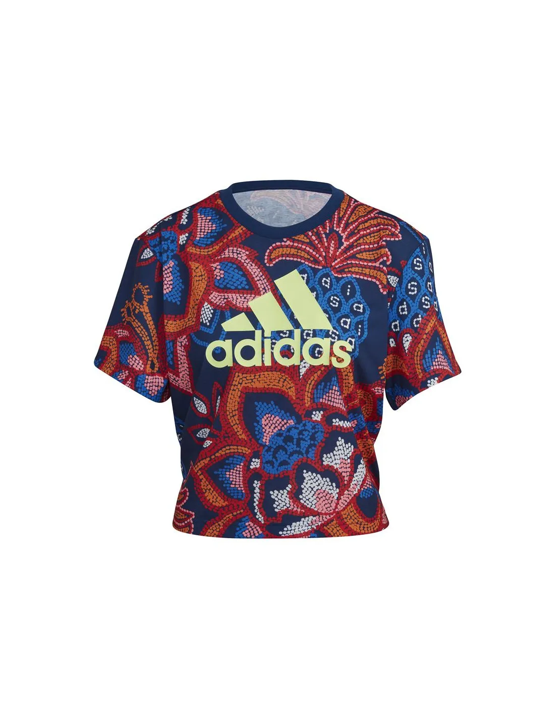 Camiseta adidas FARM Rio Graphic Mujer Blue