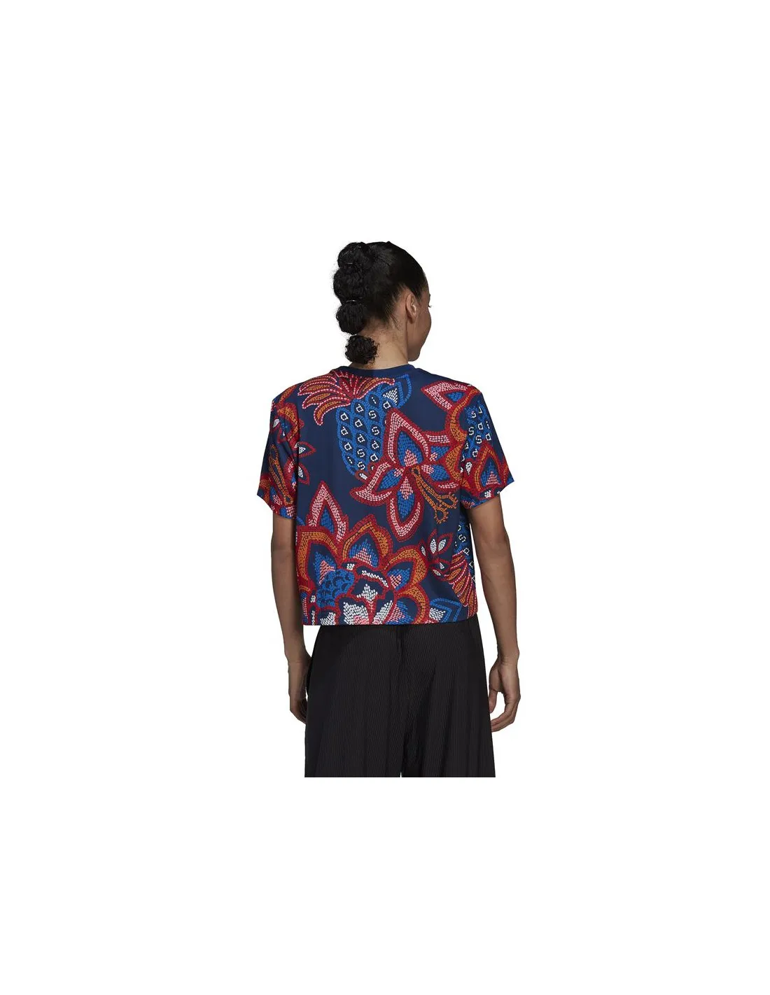 Camiseta adidas FARM Rio Graphic Mujer Blue