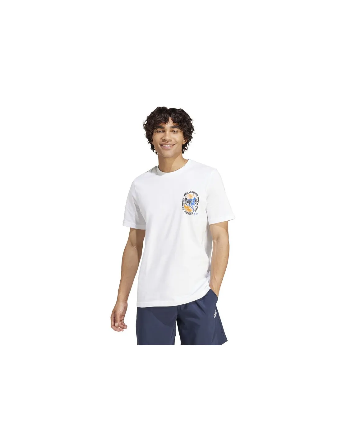Camiseta adidas Ldn Gt2 Hombre Blanco