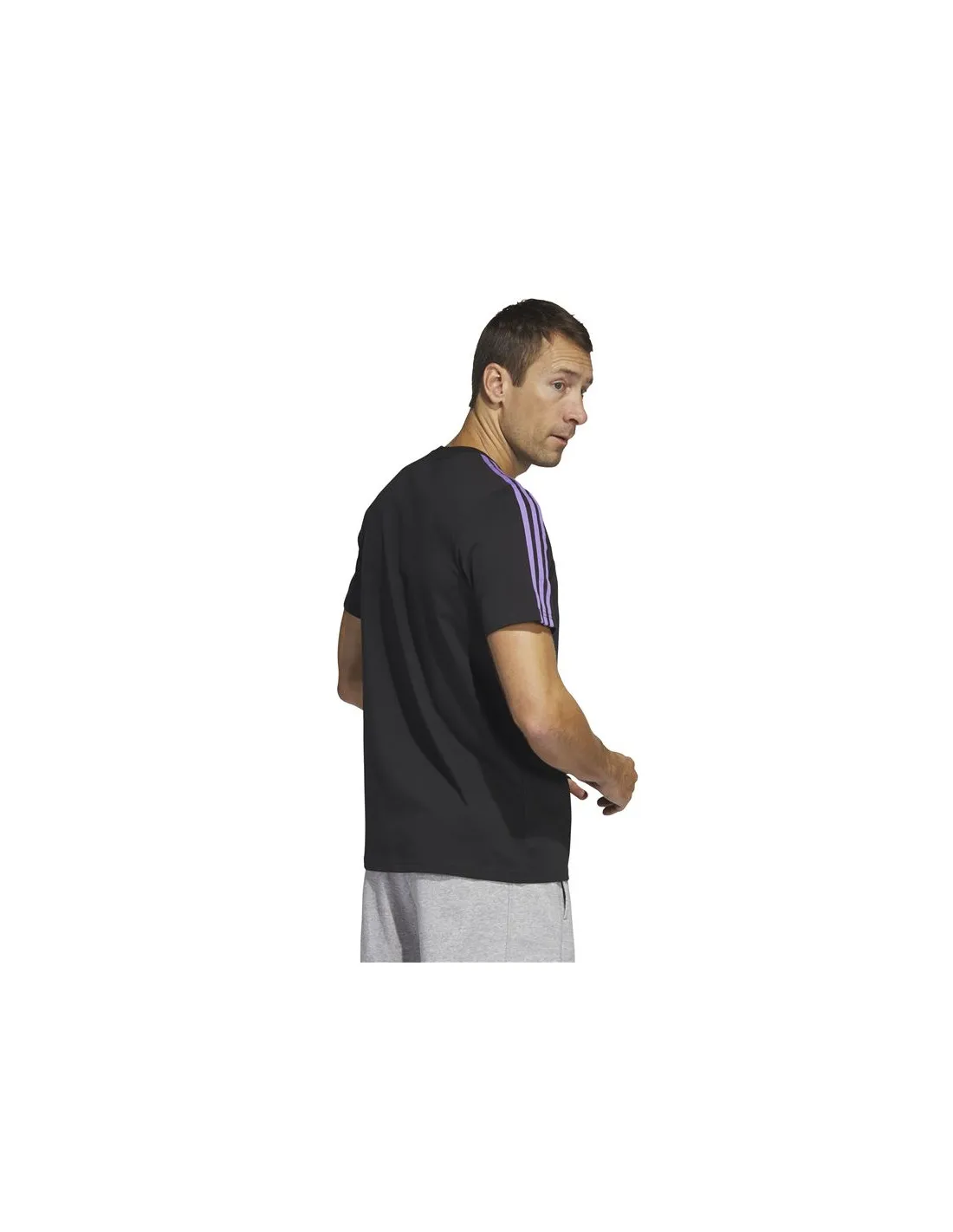 Camiseta adidas Sport Ptimist 3 Bandas hombre