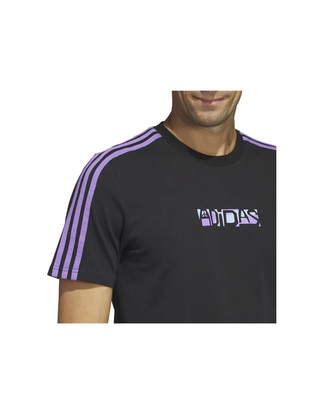 Camiseta adidas Sport Ptimist 3 Bandas hombre