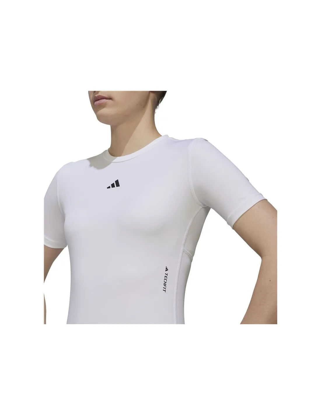 Camiseta adidas Techfit Training Mujer White