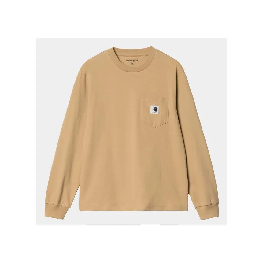 Camiseta Carhartt W´S/L Pocket Para Mujer