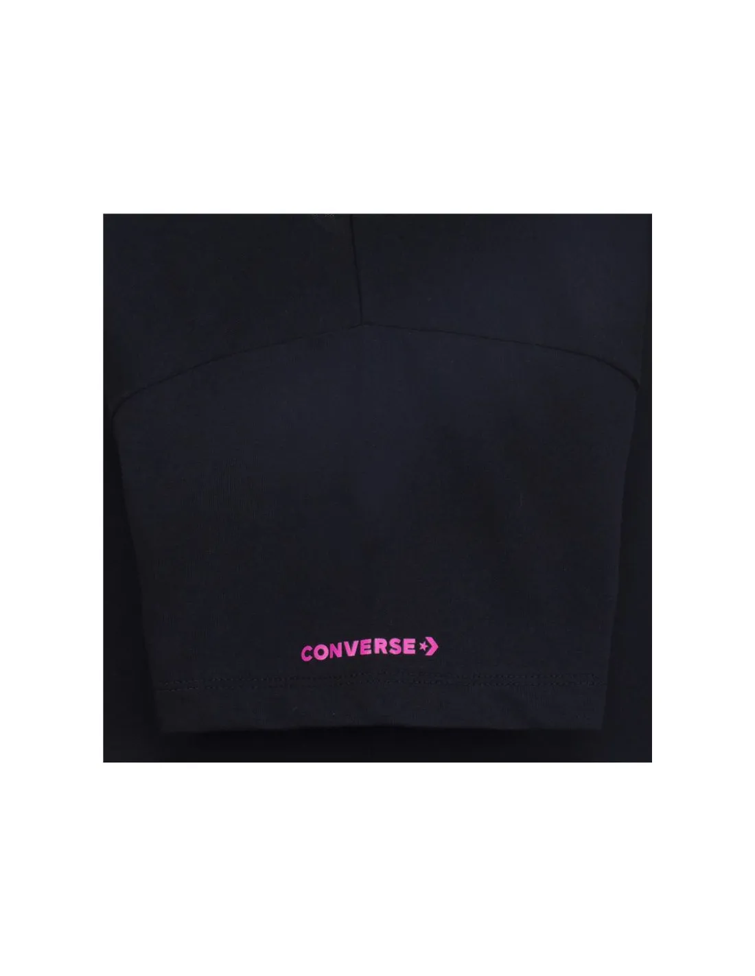Camiseta Converse Boyfriend Graphicrt Niña Negro