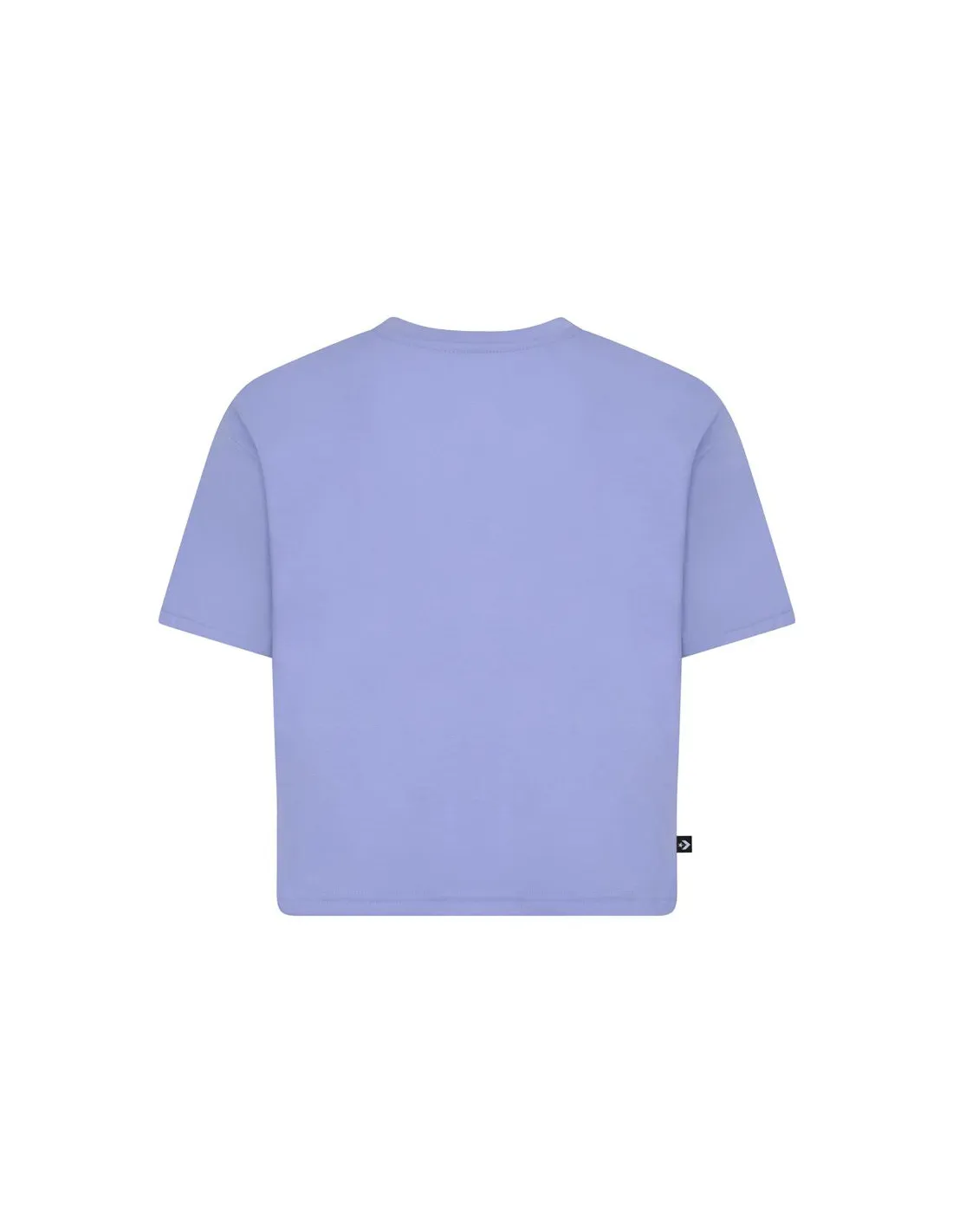 Camiseta Converse Chuck Patch Boxy Morado Niña