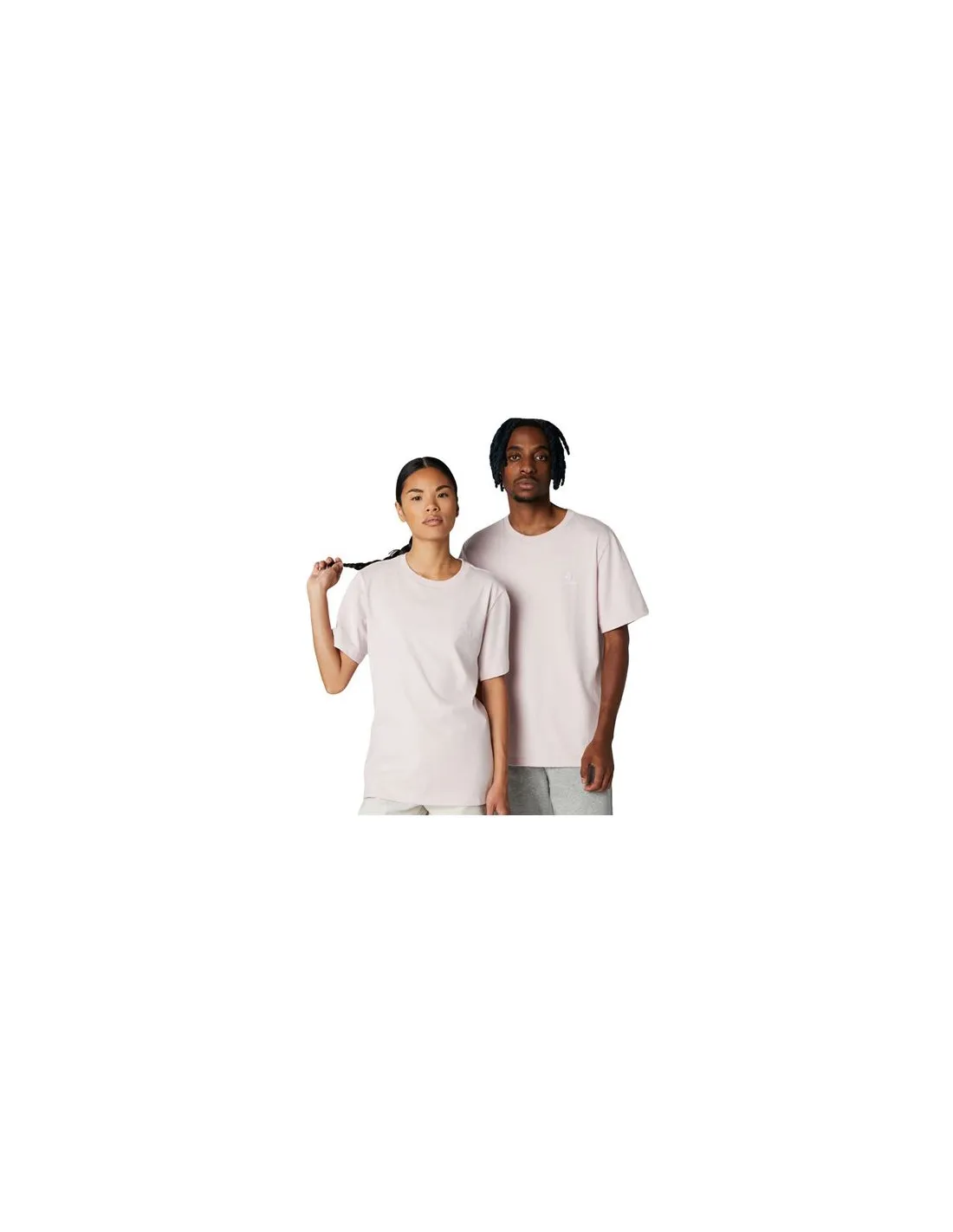 Camiseta Converse Classic Fit Left Chest Star Chevron Embroidered Lavanda