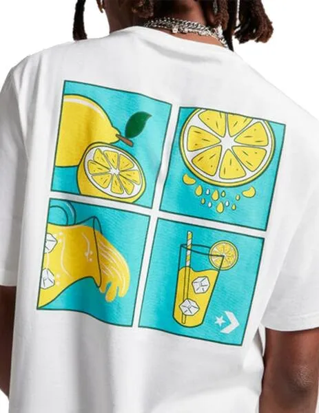 Camiseta Converse LEMONADE BLANCO para Hombre