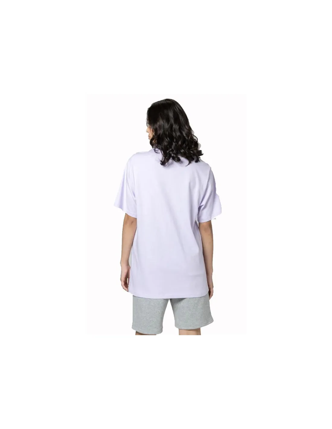 Camiseta Converse Standard Fit Center Front Large Logo Star Chevron Lavanda