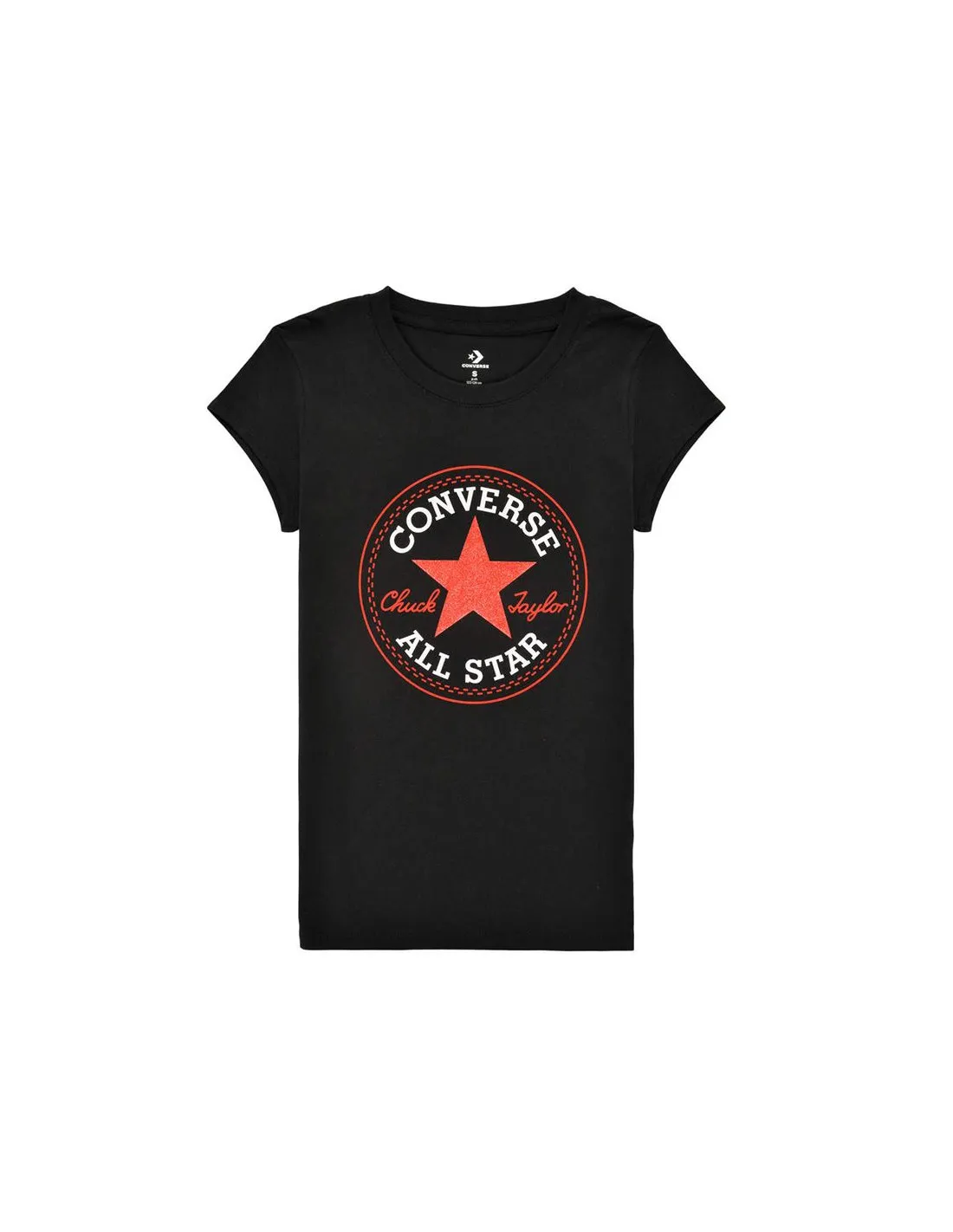 Camiseta Converse Timeless Chuck Patch G Black