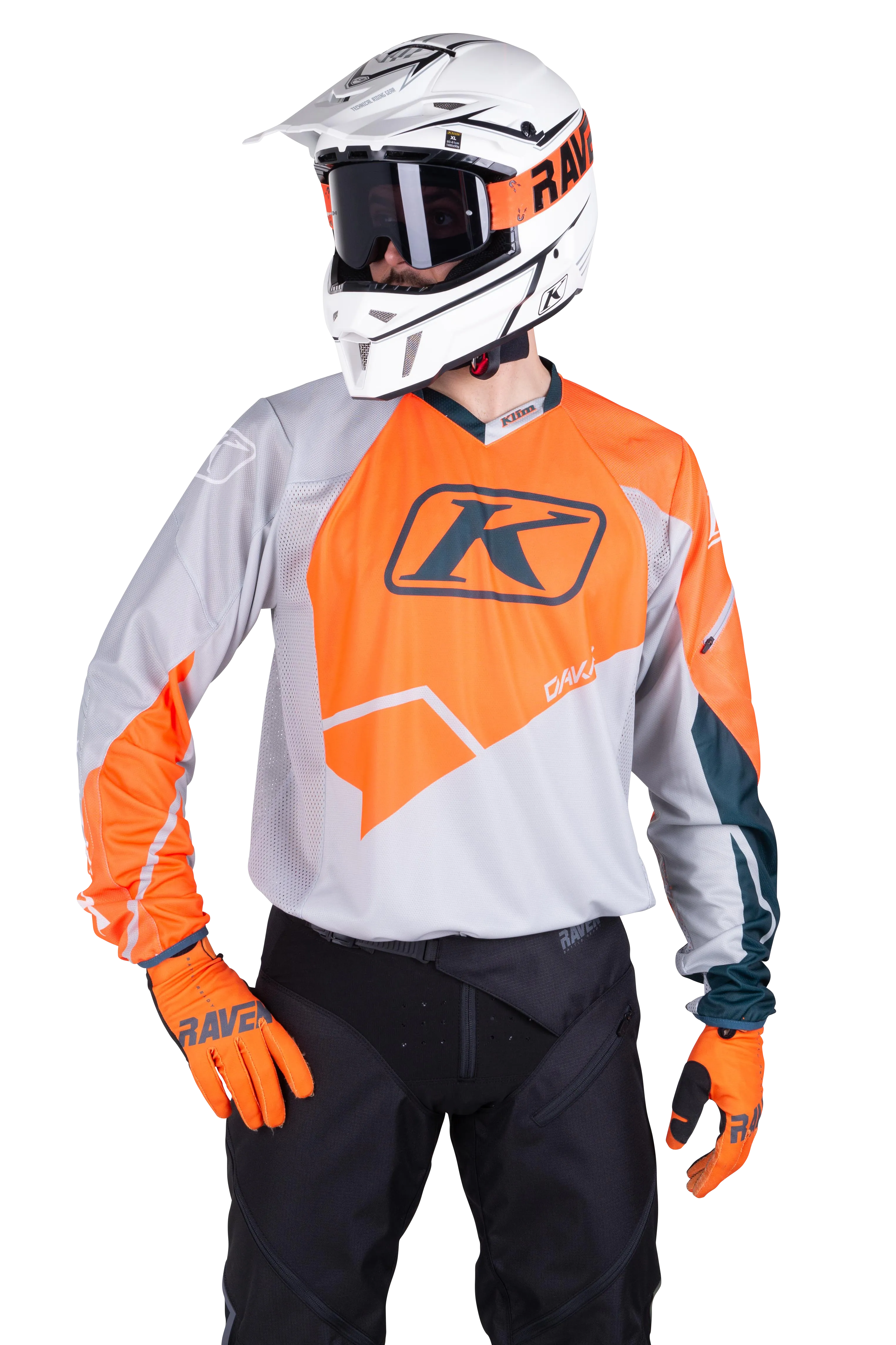 Camiseta de Cross Klim Dakar Striking Petrol