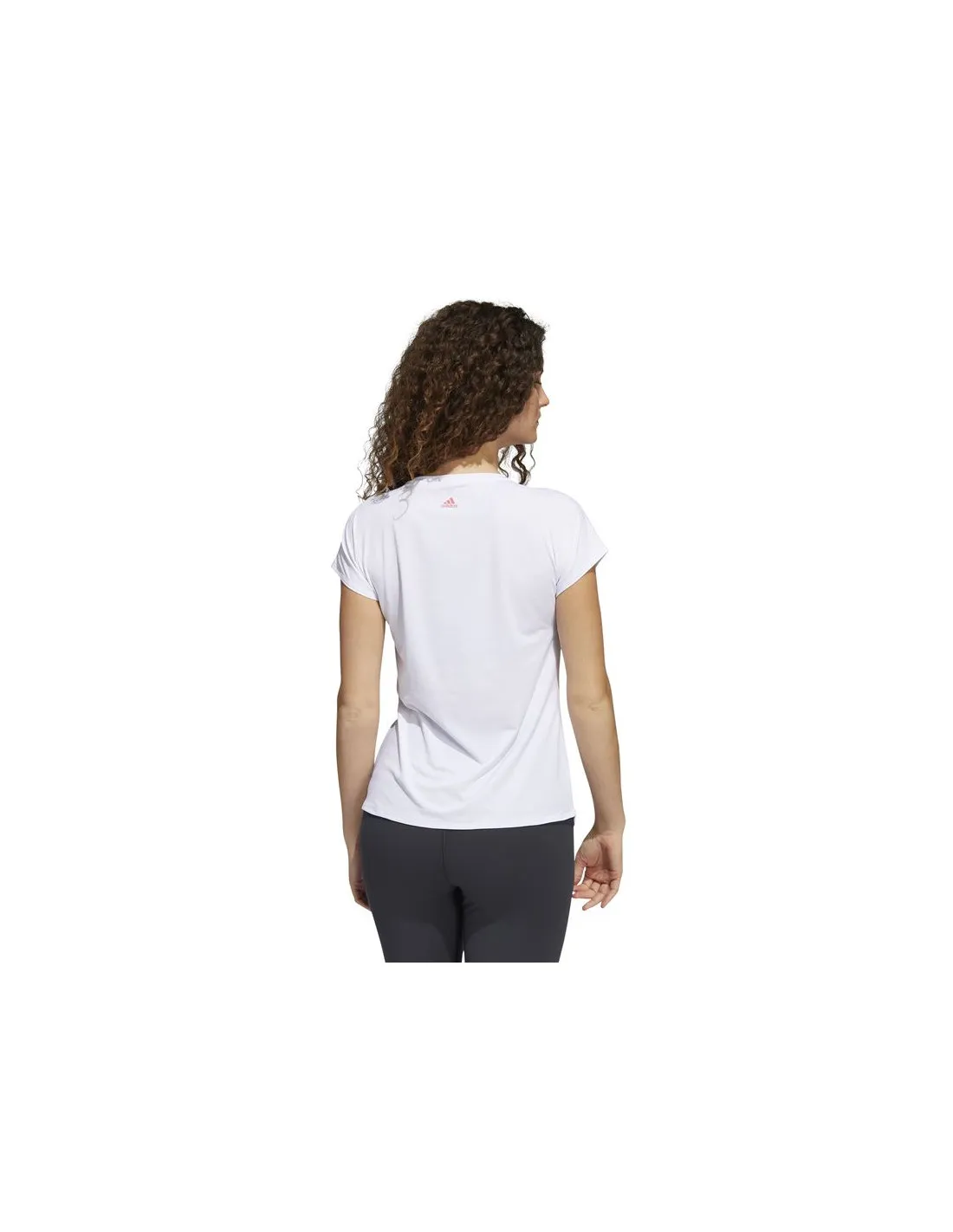 Camiseta de fitness adidas Training 3B W White
