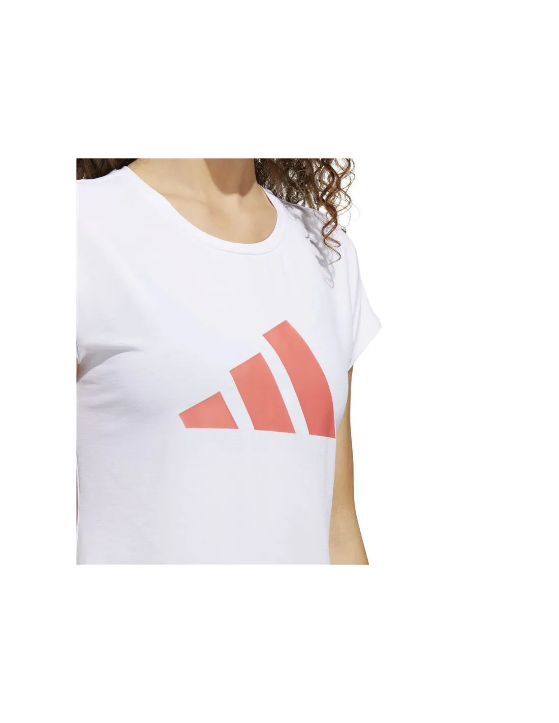 Camiseta de fitness adidas Training 3B W White