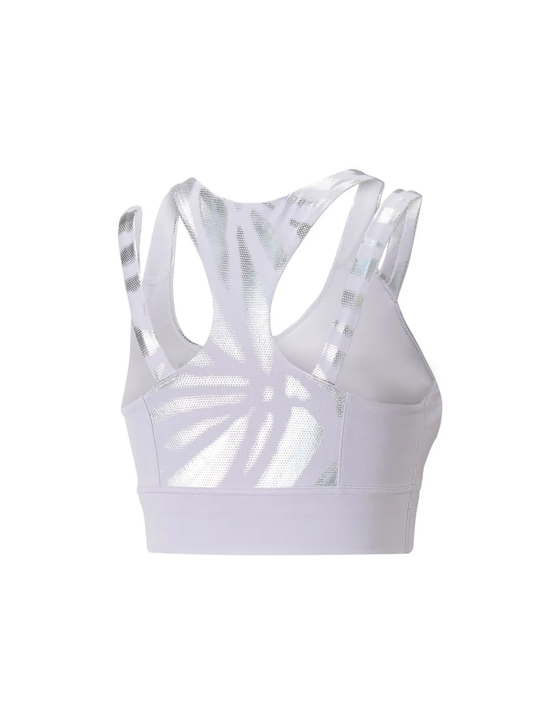 Camiseta De Fitness Puma Nova Shine Mid Impac Mujer Spring Lavender