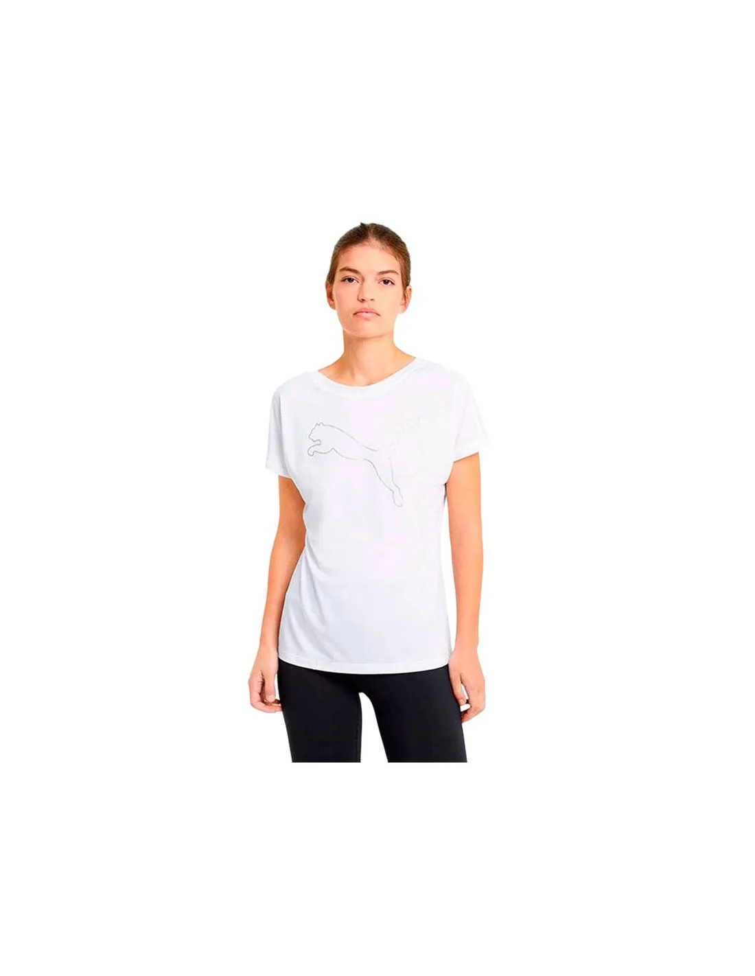 Camiseta de Fitness Puma Train Favorite Blanco Mujer