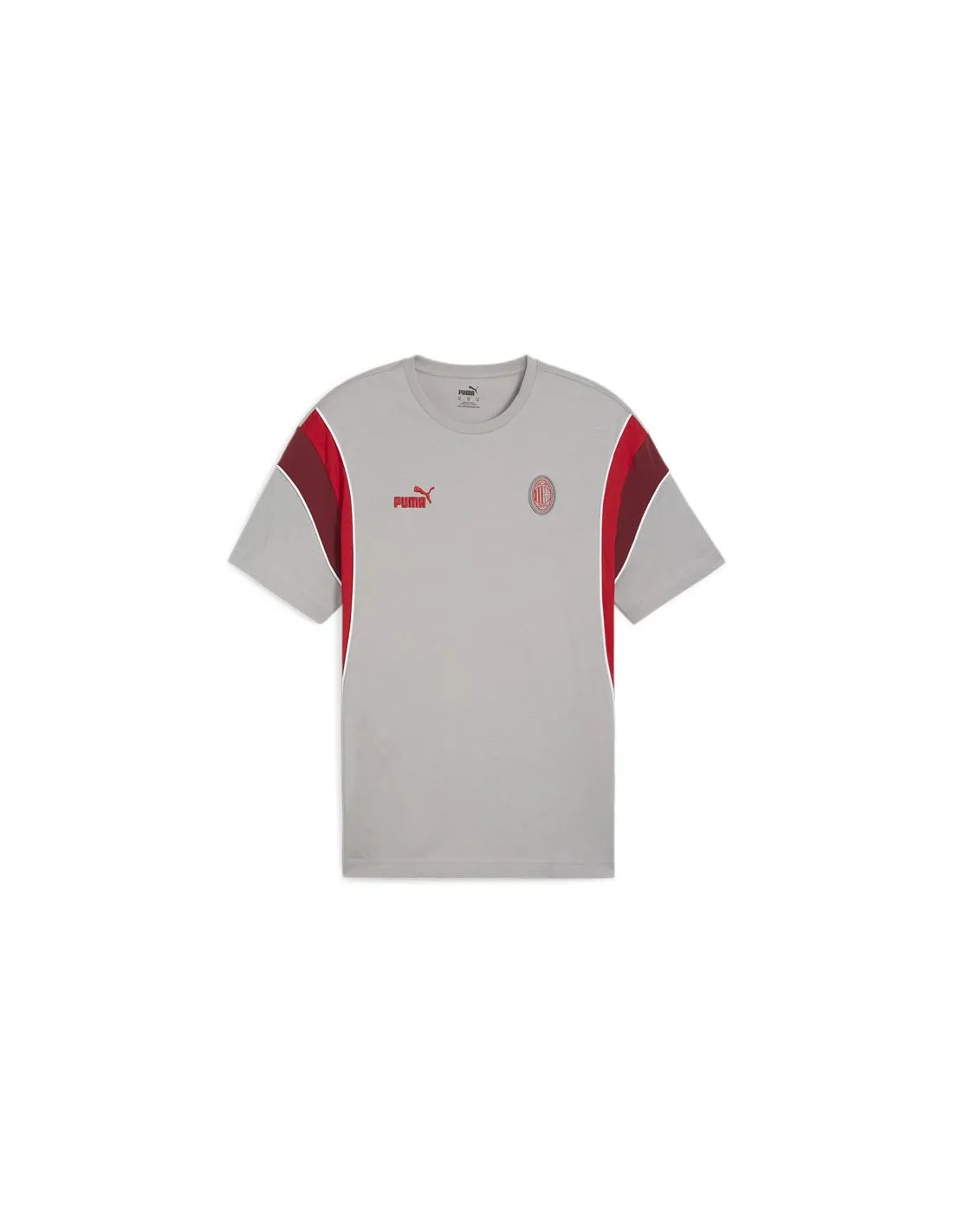 Camiseta de Fútbol Puma AC Milan FtblArchive Concrete Gris Hombre