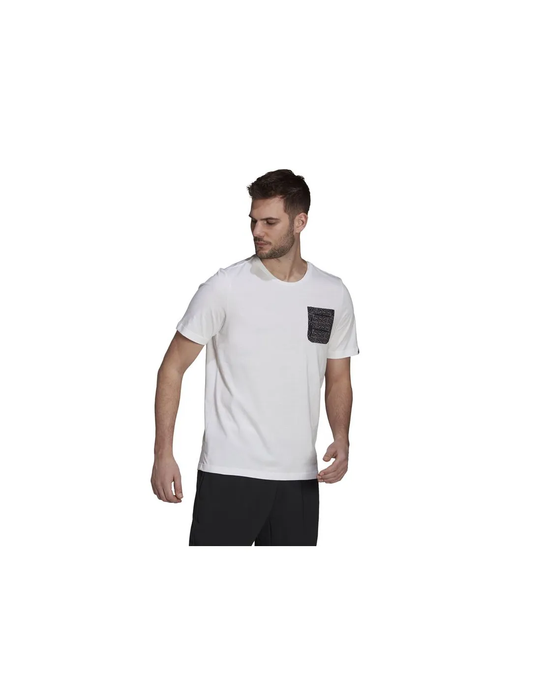 Camiseta de montaña adidas Terrex Pocket Graphic M White